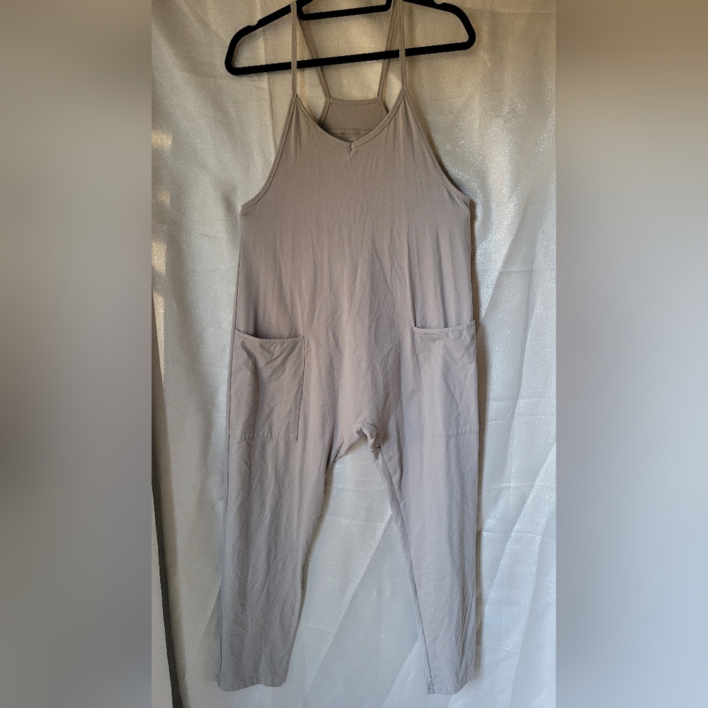 Jumpsuit Casual Rompers Sleeveless Loose Spaghetti Strap Baggy Overalls Jumpers